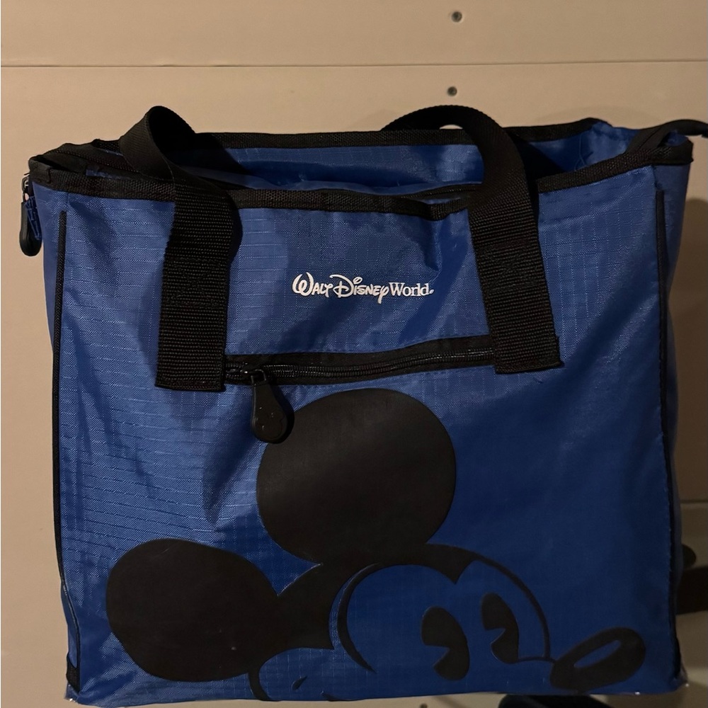 Disney Blue and Black Mickey Mouse Tote